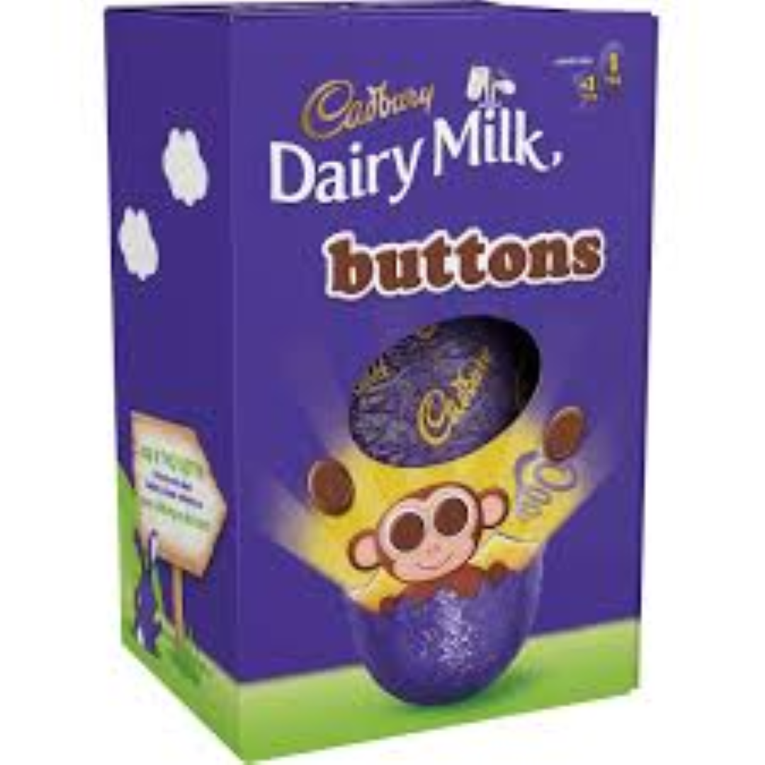 CADBURY BUTTONS SMALL EGG 74G